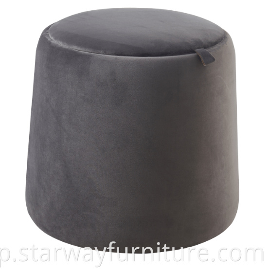 Storable Fabric Stool